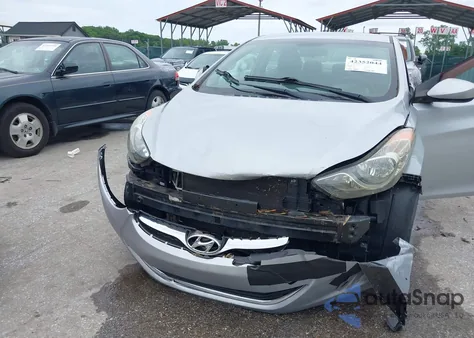 2011 Hyundai Elantra Gls из США, поврежденный, VIN 5NPDH4AE0BH034215